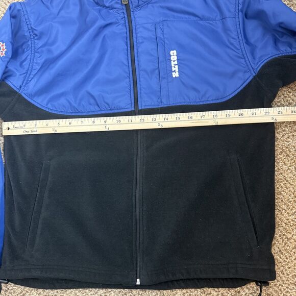 Indianapolis Colts Zip Up Fleece Jacket NFL Apparel Mens Size Medium - Picture 8 of 12